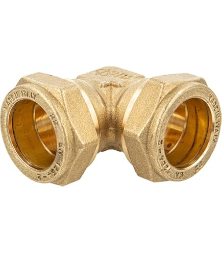 Raccord à Compression En Laiton Pour Tube PE Droit Femelle