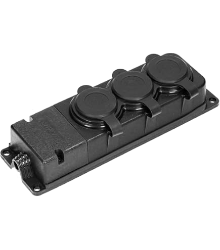 Adattatore Prese Sol-tec Presetta Tripla Con 3 Prese EU, 250V 16A - Foto 8