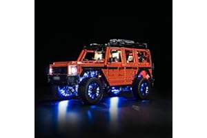 LocoLee Set di luci Compatibili con Lego Mercedes-Benz G 500 PROFESSIONAL Line, solo set di luci – nessun modello, set di illuminazione Compatible with Lego 42177