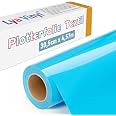 Lya Vinyl 30.5cm x 3,05m Vinyle Thermocollant, Rouleau de Vinyle Thermocollant Blanc pour Cricut, Silhouette Cameo, Flex Thermocollant Blanc pour DIY Tissu, Vêtements, Sacs