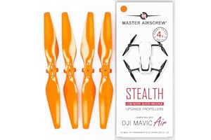 Śmigła Master Airscrew Stealth do DJI Mavic Air - Pomarańczowe, 4 sztuki