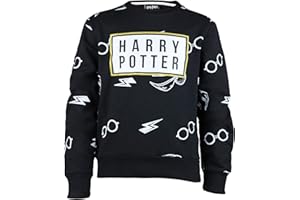Popgear Girl's Harry Potter Icons Crewneck Sweatshirt Fashion