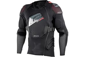 Leatt 5018101211 męska ochrona, czarna, FR: S (rozmiar producenta: S-M)