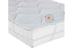 ‎SLEEPLING sleepling Matratzenauflage Cool 140 x 200 cm, kühlender Matratzenschoner, Auflage für Matratze mit kühler und Warmer Seite, waschbar, Made in EU