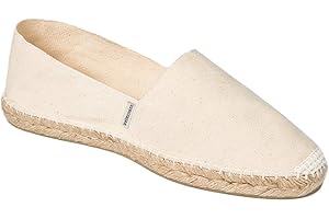 weltenmann Formentera – Espadrilles Slip-on Classiques en Coton avec Sac en Tissu, 41-46, Handmade in Spain