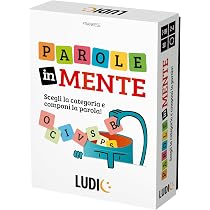 Ludic Smimando Partyspiel – Für 3–4 Spieler, Ab 6 Jahren, Familienspiel Made In Italy