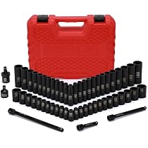 MIXPOWER Steckschlüssel-Set 26-teilig, 1/2 Zoll Antrieb, 10-36 Mm Metrisch – Perfekt Für Achsmutter & Schraubarbeiten