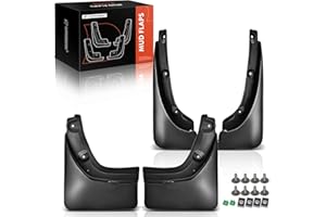 A-Premium Splash Guards Mud Flaps Mudflaps Replacement for Toyota RAV4 2006-2012 with Factory Fender Flares 4-PC Set