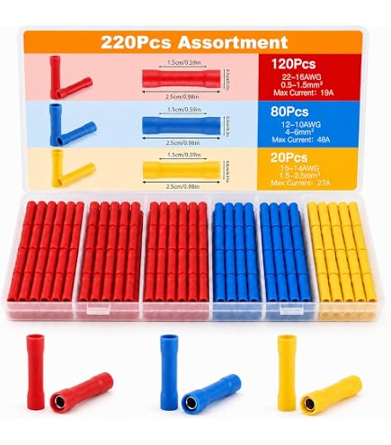 KFZ Kabelverbinder Quetschverbinder Abzweigverbinder Stromdiebe rot 20 KFZ Kabelverbinder Quetschverbinder Abzweigverbinder Stromdiebe rot 20