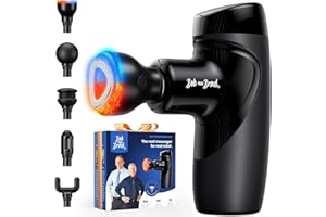 ‎BOB AND BRAD Mini Massagepistole mit Wärmefunktion, Bob and Brad M7 Plus Massage Pistole mit 9 mm Amplitude, 0,4kg Leise Massage Gun Massagegerät für Sporterholung & Muskelschmerzlinderung, Geschenk