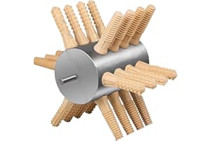 F Fityle Spiumatrici per Risparmia Lavoro Spiumatrici per Tacchini Stabile Facile da Usare Spiuma Uccelli Portatile per Uccelli Oca, 24 Dita Grandi