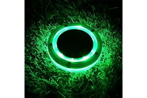 YOUNING Poolbeleuchtung Solar Pool Licht Unterwasser, Pool Beleuchtungen Solar Unterwasser Licht, Wasserdichtes Poollampe Solarpoollicht für Pool Teich Badewanne Brunnen Aquarium Garten Rasen (Grünes Licht)