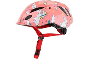 Casque pour Enfants Casque de vélo Robuste Casque de Skateboard réglable Casque de vélo pour Filles et garçons
