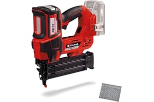Einhell Professional sladdlös spik FIXETTO 18/50 N Power X-Change (18 V, 60 skott/min, max. 50 mm nagellängd, djupjustering, enkel-/serieskott, inklusive 500 spikar, utan batteri)