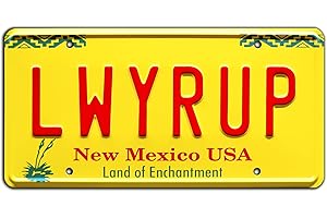 Celebrity Machines Breaking Bad | LWYRUP | Metal Stamped License Plate