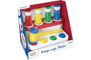 Ambi Toys, Pop Up Pals, Cause and Effect Pop Up Toy, Ages 18 Months Plus
