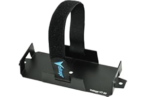 Voltage Small Battery Tray for 12V 10AH, 12V 9AH,12V 8AH, 12V 6AH, 6V 7AH, 6V 12AH, YT7B-BS Batteries and More. Battery Mount with Hold Down Strap VT-90