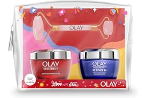 Olay Giorno & Notte Crema Cofanetto Includere 1 Massaggiante Rullo, 2 x 50 Millilitro