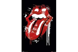 PYRAMID INTERNATIONAL Grupo Erik Editores Poster Rolling Stones- Graffiti Lips