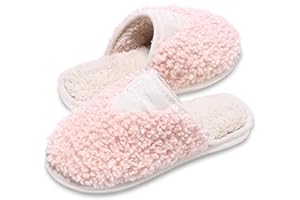 GOEWY Kapcie damskie, zimowe pantofle męskie, pluszowe, ciepłe, miękkie, wygodne, antypoślizgowe, z pianki z pamięcią kształtu