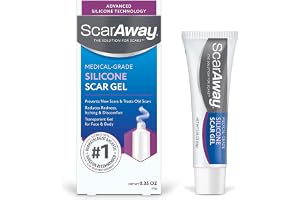 ScarAway Advanced Formula Scar Gel 100% Silikon for Scars 0,35 oz by ScarAway