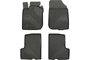 MOTOS Alfombrillas de Goma para Dacia Duster I 2010-2013 Mejore la Comodidad de Sus Viajes con la Alfombra Antideslizante Car No.77- Alfombrillas de Coche para Varias Estaciones