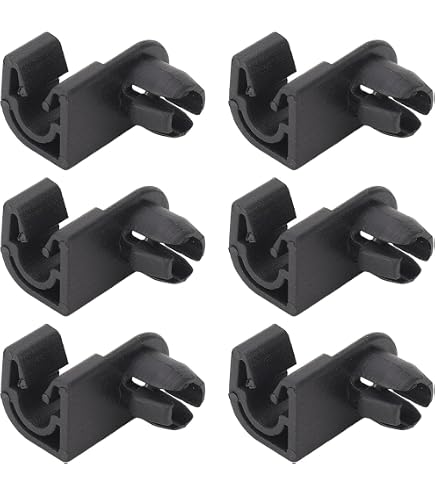 Clips de Support de tige de Support de capot, 2 pièces, anneaux de serrage de capot à œillets