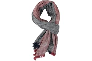 Naoyoshi Men Scarf Cotton Linen Striped Men's Scarves Warm Pashmina Neckerchief Fashion Male Shawls