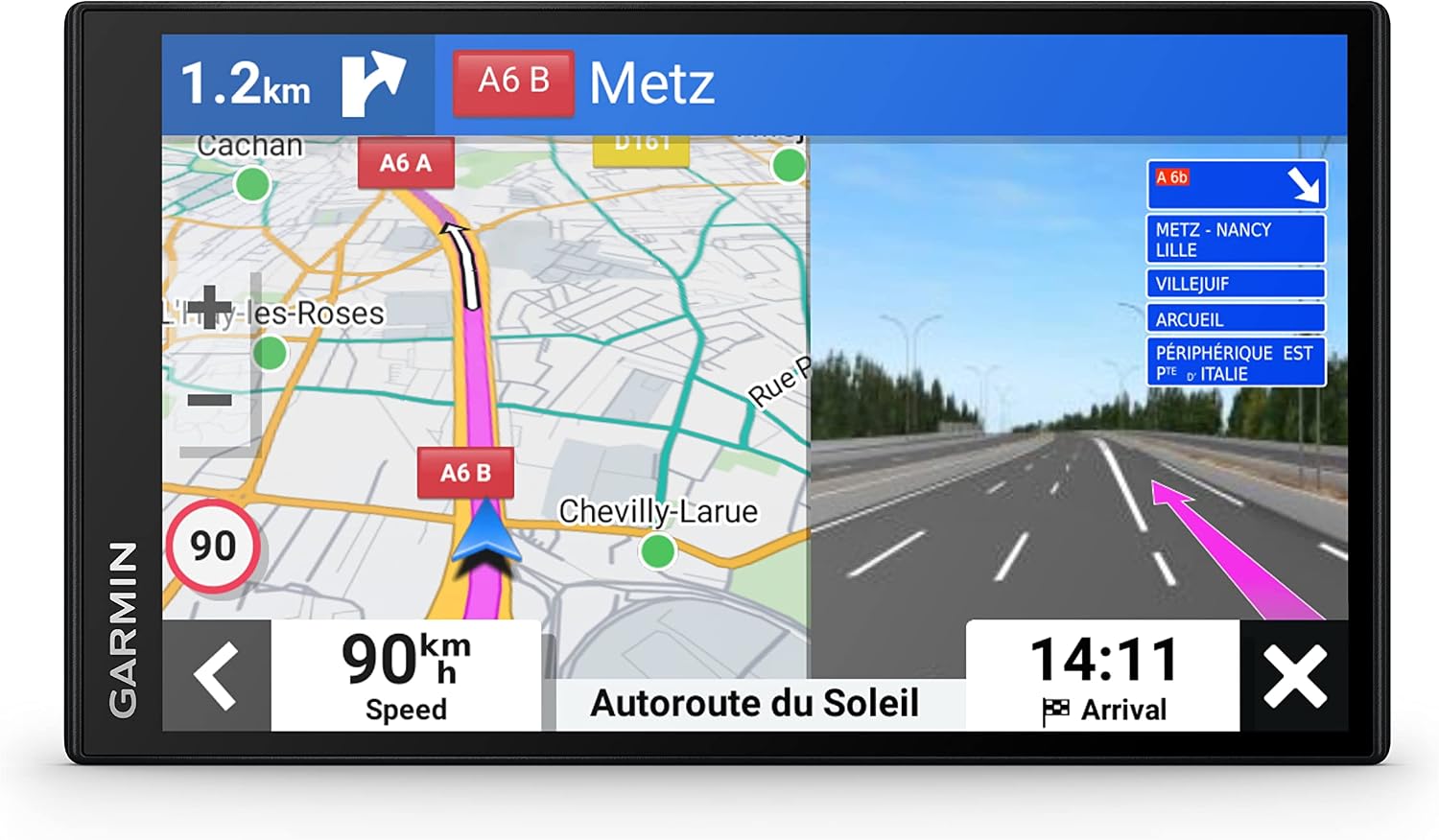 Garmin Navegador GPS, Negro, 7" (17,8 cm)