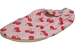 Slipstop Kinder Hausschuhe Badeschuhe Cherry Kirschen
