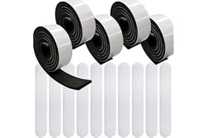 Daily Treasures 31.5" Hat Size Reducer, 5 Rolls of Hard Hat Inserts to Make Smaller with 10Pcs Cap Absorbent Sweat Pads-Foam Hat Tape Size Reducer for Fedora, Baseball Caps, Pana, Cowboy Hat