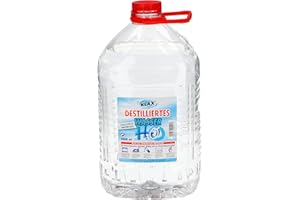 VENTON Klax Eau distillée 15 L (3 × 5 L) I Eau déminéralisée - selon VDE 0510 I Dest Eau pour la maison, les loisirs, la voiture et le laboratoire I Eau pure I Eau de laboratoire