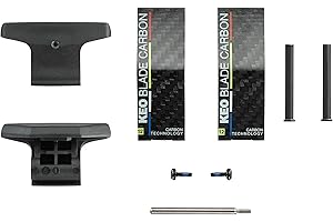 LOOK Cycle - Kit Lame, KEO Blade Carbon - Kit de Lame pour Pédales KEO Blade Carbon, Céramique et Titane - Lame de Remplacement et/ou Ajustement Tension - Tension XX