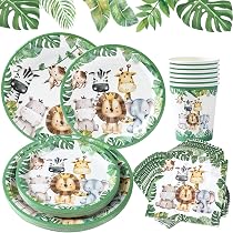 Kit Fête Anniversaire Enfant 84 Pièces Motif Tracteur - Assiettes, Gobelets, Serviettes, Pailles Pour 20 Invités