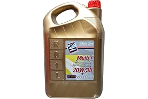 ROIL PETROLI 5 Litri di Roil Multi F 20W/30 - Olio Multifunzione per TRATTORI, Macchine AGRICOLE, Attrezzi da Giardinaggio