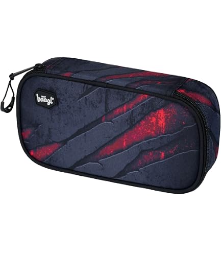 Astuccio per matite a tema mucca, grande capacità, durevole, portapenne con cerniera, per ragazze, ragazzi, adolescenti