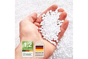 Bonvivre Premium EPS Perlen Styropor-Kügelchen Styroporkugeln 150 Liter - Nachfüllpack Kissen-Füllung Verpackungsmaterial Füllmaterial Pakete Sitzsack Mikroperlen Stillkissen
