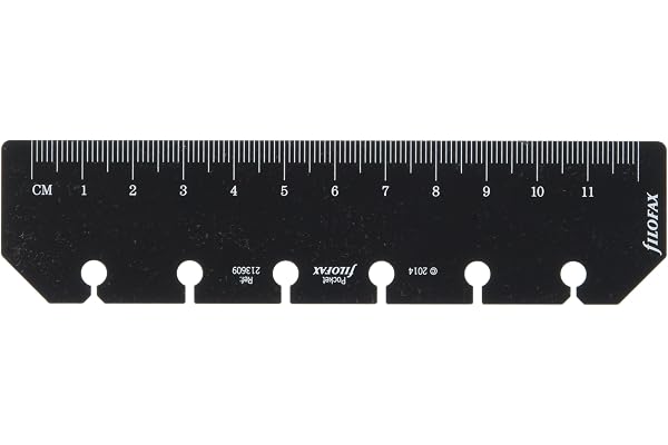 Filofax 213609 Marque page Noir