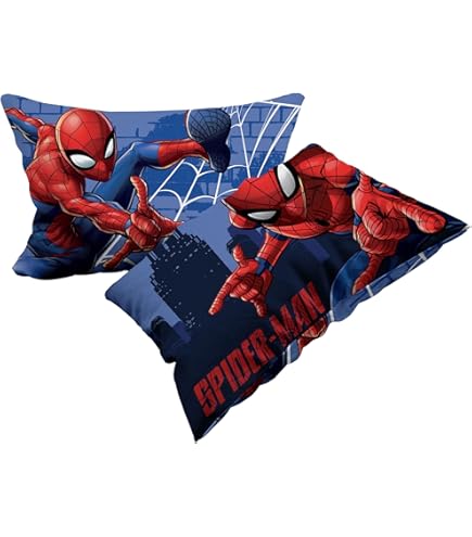 Plaid Polaire Spiderman 125x150 Cm – 100% Polyester Doux – Lavable Machine – Certifié Oeko-Tex Et BSCI – Idéal Enfant Fan Marvel