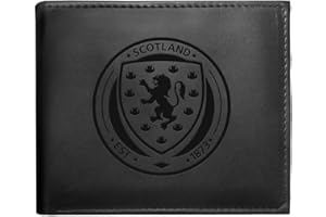 Scottish FA Scotland Mens Wallet Embossed Crest OFFICIAL Football Gift