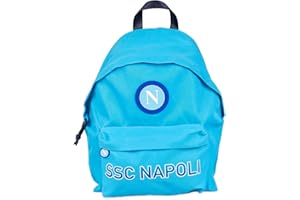 Colourbook Napoli - Zaino Scuola, Spallacci Imbottiti Regolabili, Tasca Interna, 42x30x13, Azzurro
