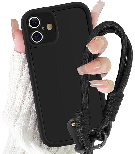 Custodia IPhone 16 Pro Max Con Cordino E Tracolla – Design Leopardato E Mucca Marrone, Silicone Antiurto