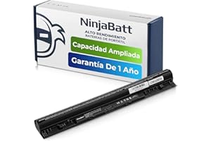 NinjaBatt Batería para Lenovo L12M4E01 L12L4A02 L12S4A02 L12S4E01 S510P Z710 IdeaPad Z50-70 Z50-75 Z70-80 G50-70 G5-80 G50-45 G400s G500s G505s S410p - Alto Rendimiento [4 Celdas/2200mAh/33Wh]