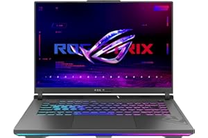 ASUS ROG STRIX-G16-G614JV-N3134W PC Portable Gamer 16'' FHD+ 165 Hz (Intel Core i7-13650HX, RTX 4060 8 Go TGP 140W, 16 Go RAM DDR5, 1 To SSD) Windows 11 Clavier AZERTY Rétroéclairé RGB 4-Zone