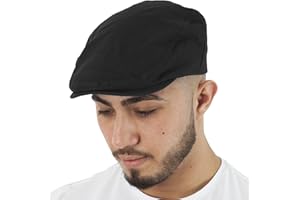 TOSKATOK Herren gekämmter Baumwolle Schiebermütze-Einheitsgröße