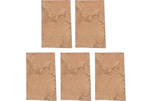 BQLZR Lot de 5 joints en liège pour saxophone flûte clarinette 45 x 25 x 1 mm