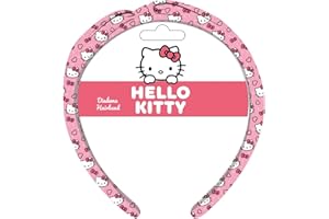 CERDÁ LIFE´S LITTLE MOMENTS Accesorio Pelo Diadema Infantil Hello Kitty - Diadema de Tela Suave y Cómoda Para Niñas, Ideal Para Todo Tipo de Peinados