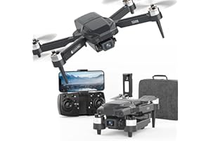 SUANGRC S508 Drone avec caméras pour enfant, 720P FPV drones aver moteur brushless pour débutants, RC pliable mini drone quadricoptère WiFi télécommandé, Cadeau et jouet pour enfant ou adultes