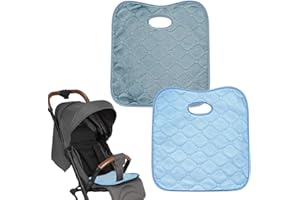 IKOPFLN Lot de 2 Protections de Siège, Coussin Voiture Enfant, Universelle Coussin de Protecteur Siege Voiture Compatible, Adapté aux Sièges de Voiture, Facile à Nettoyer, Taille Universelle