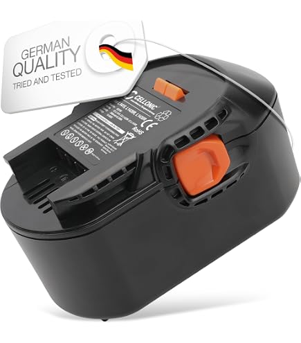 Vhbw Akku Ersatz 14,4V 2000mAh NiMH Für AEG B1420R, GBS 14.4V & Mehr - Kompatibler Werkzeugakku